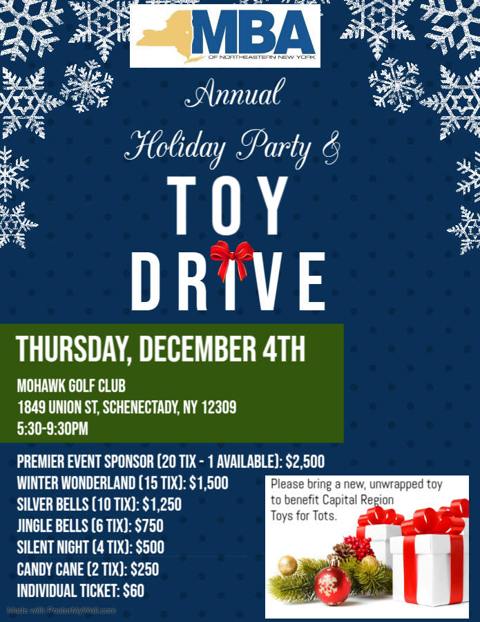 Toys for Tots Drive for Mortgage Brokers of America - Northeastern NY